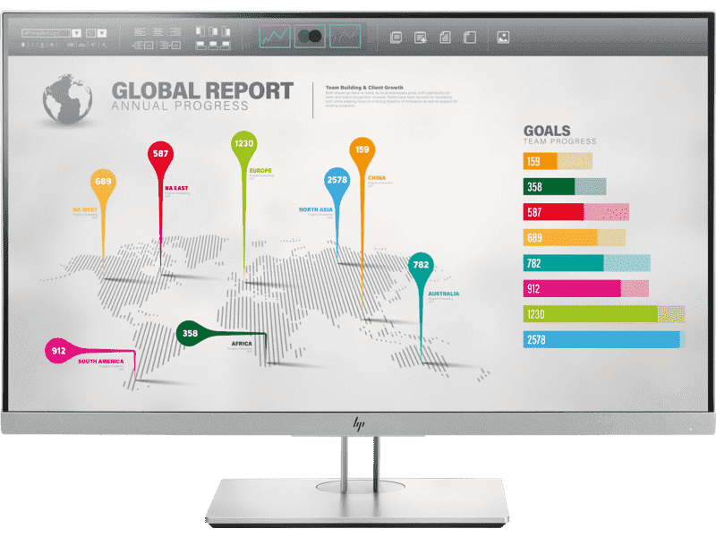 HP EliteDisplay E273q 27 (68.5 cm 
