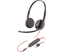 Poly Blackwire 3225 Stereo USB-A Headset (80S11AA)
