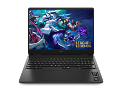 OMEN Gaming Laptop 16, Black, Ultra 7-255H (16C), RTX 5060 8GB, 32 GB - 40.6 cm (16) - Shadow black, black chrome logo (C27E1PA)