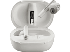 Poly Voyager Free 60+ UC M White Sand Earbuds +BT700 USB-A Adapter +Touchscreen Charge Case (7Y8G7AA)