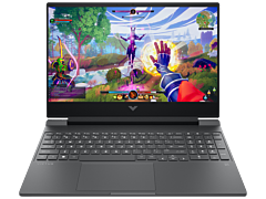 HP Victus 39.6 cm (15.6) Gaming Laptop 15-fa2309TX, Silver - 39.6 cm (15.6) - Mica silver, black chrome logo (C25MSPA)