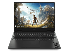 HP OMEN Gaming Laptop 16, Black, Ryzen AI 7 350 (8C), RTX 5060 8GB, 16 GB - 40.6 cm (16) - Shadow black (C1NV9PA)