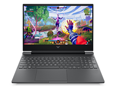 HP Victus 39.6 cm (15.6) Gaming Laptop 15-fa2495TX, Silver - 39.6 cm (15.6) - Mica silver, black chrome logo (D31QBPA)