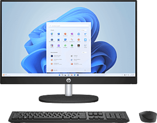 HP 60.5 cm (23.8) All-in-One Desktop PC 24-cr0903in - 60.5 cm (23.8) - Jet black (C21G1PA)