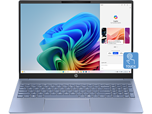 HP OmniBook 5 Next Gen AI 16-ag1035AU, Blue - 40.6 cm (16) - Sky blue (BK9U4PA)