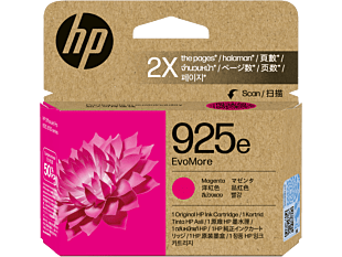 HP 925e EvoMore Magenta Original Ink Cartridge (4K0W1PA)
