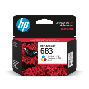 HP 683 Tri-color Original Ink Advantage Cartridge (7FP38ZA) - Center facing
