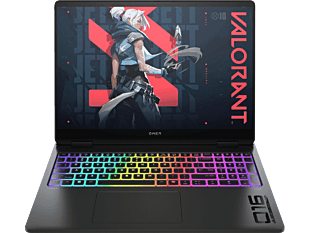 HP OMEN MAX 40.6 cm (16) Gaming Laptop 16-ah0190TX, Black - 40.6 cm (16) - Shadow black aluminum in cover and base, light bar, RGB in keyboard frame, black chrome logo (BX9S5PA)
