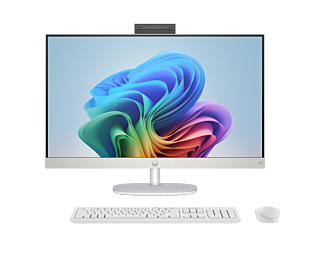 HP 68.6 cm (27) All-in-One Desktop Next Gen AI PC 27-ct2073in - 68.6 cm (27) - Shell white (BD2P4PA)