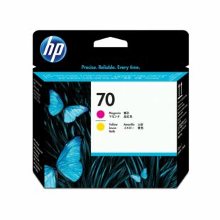 HP 70 Magenta and Yellow DesignJet Printhead (C9406A) - Center facing