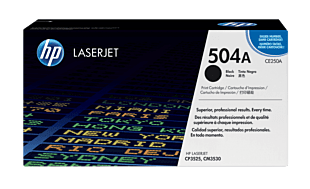 HP 504A Black Original LaserJet Toner Cartridge