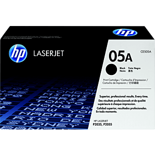 HP 05A Black Original LaserJet Toner Cartridge