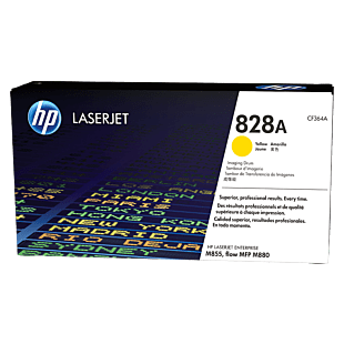 HP 828A Yellow LaserJet Image Drum (CF364A) - Center facing