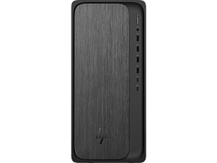 HP OmniDesk Desktop M02-0005in PC - Not Applicable - Gray wood, jack black chassis (D31TJPA)