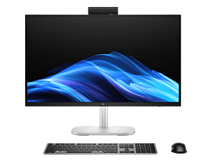 HP EliteStudio 8 G1i 68.6 cm (27) All-in-One Desktop AI PC - 68.58 cm (27)     - Silver (D42X3AT)