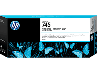 HP 745 300-ml DesignJet Photo Black Ink Cartridge