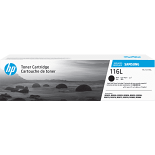 Samsung MLT-D116L High Yield Black Toner Cartridge (SU836A) - Center facing