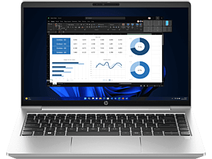 HP ProBook 440 35.6 cm (14) G10 Business Laptop PC, Silver - 35.56 cm (14) - Pike silver aluminum (BJ3T6AT)