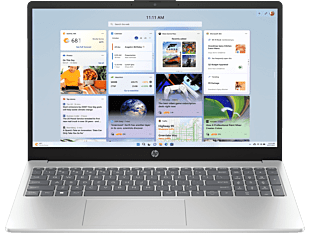 HP Laptop 39.6 cm (15.6) 15-fd0552TU, Silver - 39.62 cm (15.6) - Natural silver (BB7B8PA)