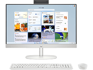 HP 60.5 cm (23.8) All-in-One Desktop PC 24-cr0483in - 60.5 cm (23.8) - Shell white (C20D4PA)