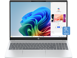 HP OmniBook 5 Next Gen AI 16-ag1034AU, Silver - 40.6 cm (16) - Glacier silver aluminum (BK9U3PA)