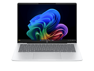 HP OmniBook 5 Next Gen AI 14-he0015QU, Silver - 35.56 cm (14) - Glacier silver aluminum (C08Q7PA)