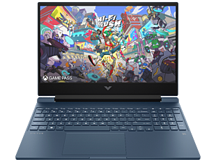 Victus Gaming Laptop 15-fa2103TX, Blue - 39.6 cm (15.6) - Performance blue, chrome logo (BV5E5PA)