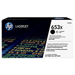 NEW HP CF320X Black Toner Cartridge 653X Genuine