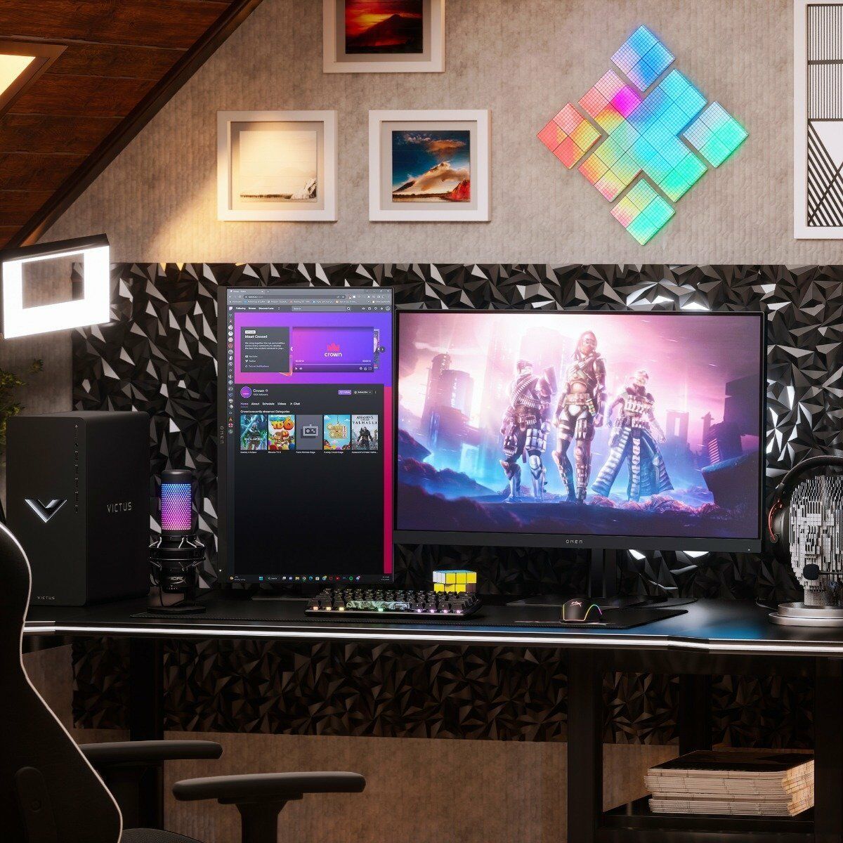 HP OMEN 60.5 cm (23.8) FHD 165Hz Gaming Monitor - OMEN 24 - 23.8 (780F0AA)