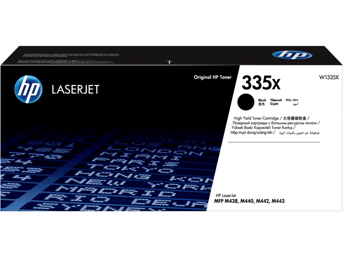 HP 335X High Yield Black Original LaserJet Toner Cartridge (W1335X)