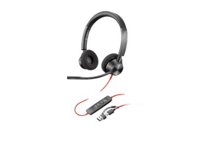 Poly Blackwire 3320 Headset USB-C/A adaptér Poly Blackwire 3320 Headset USB-C/A adaptér