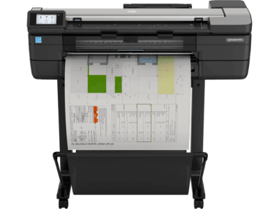 HP DesignJet T830 24-in Multifunction Printer (F9A28E) - Center facing
