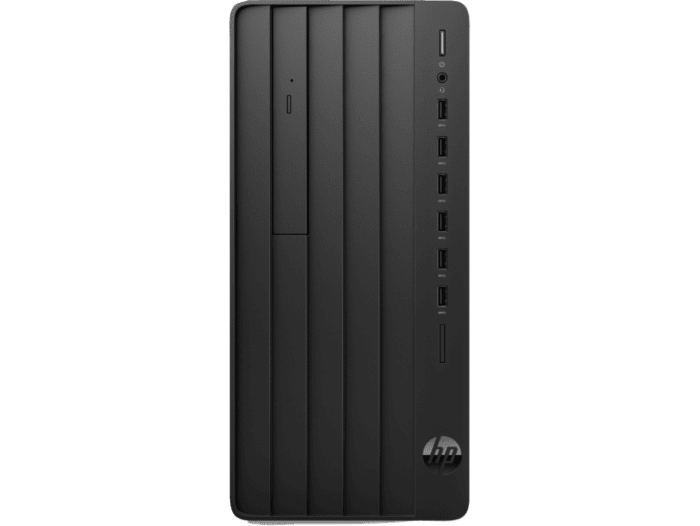 HP Pro Tower 280 G9 PCI Desktop PC - Not Applicable - Black (B6BP4AT) - Center facing