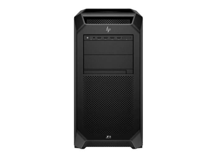 HP Z8 Tower G5 Business Desktop PC Workstation - Not Applicable - Jet black (B97C8PT) - Center facing