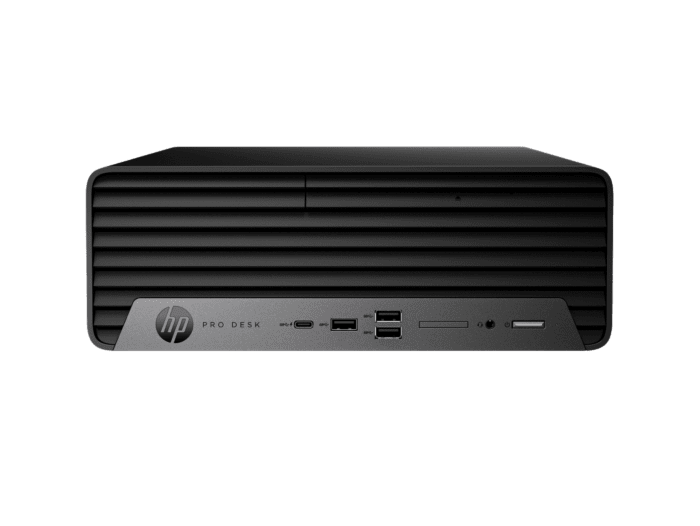 HP Pro Small Form Factor 400 G9 Desktop PC - Not Applicable - Black (BG1F7PT) - Center facing