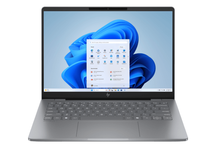 HP OmniBook 7 35.6 cm (14) Laptop 14-fs0789TU, Silver - 35.56 cm (14) - Meteor silver aluminum (BK6F6PA)