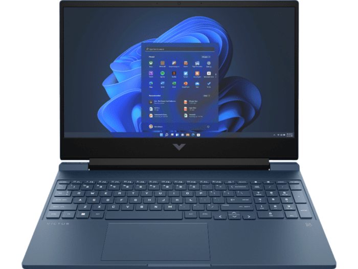Victus Gaming Laptop 15-fb3189AX, Blue - 39.62 cm (15.6) - Performance blue, chrome logo (C20N1PA)