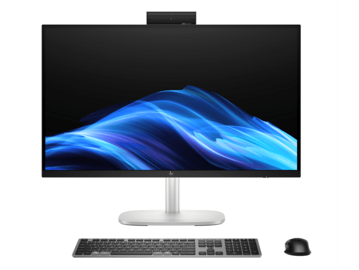 HP EliteStudio 8 G1i 68.6 cm (27) All-in-One Desktop AI PC - 68.58 cm (27)     - Silver (D42X3AT)