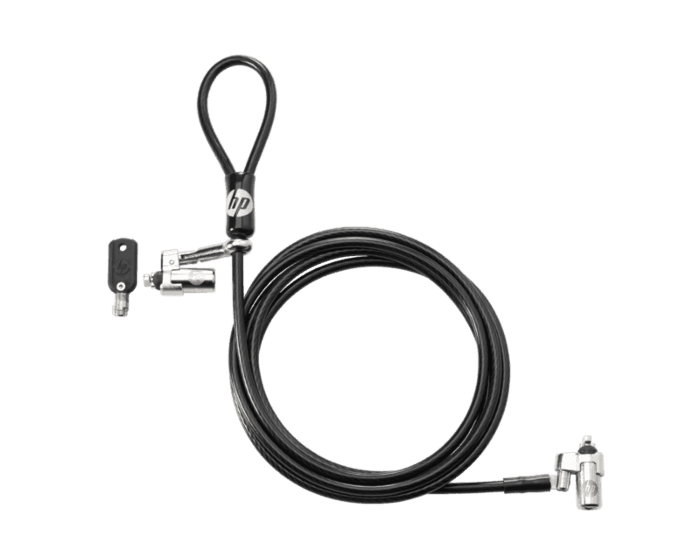 HP Dual Head Keyed Cable Lock 10 mm HP Online Store