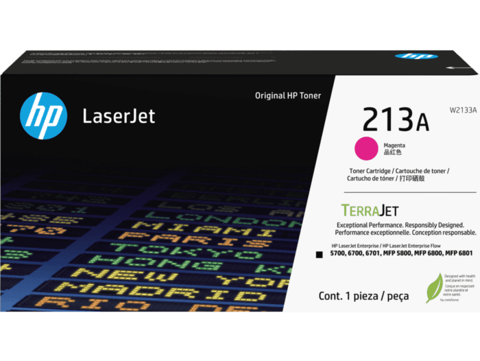 HP 213A Magenta Original LaserJet Toner Cartridge (W2133A)