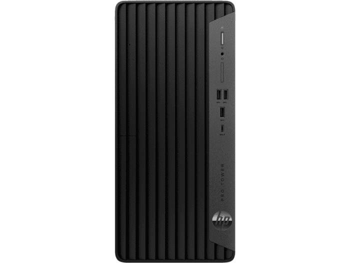HP Pro Tower 400 G9 PCI Desktop PC - Not Applicable - Black (B1UM6PT) - Left facing