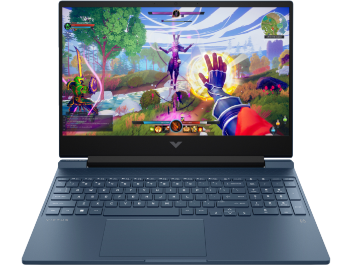 HP Victus 39.6cm (15.6) Gaming Laptop 15-fb3120AX, Blue - 39.62 cm (15.6) - Performance blue, chrome logo (BT6E1PA)