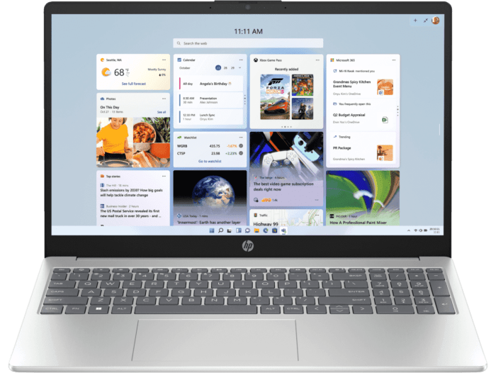 HP Laptop 15-fc0690AU (C94FVPA) - Center facing