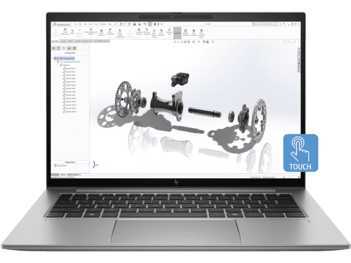 HP ZBook Firefly 35.6 cm (14) G11 Mobile Workstation PC, Silver - 35.56 cm (14) - Silver (A1VL3PT)