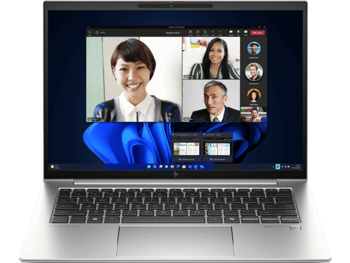 HP EliteBook 840 14 inch G11 Notebook PC (B7NK3PT) - Center facing