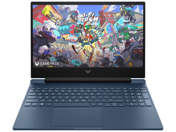 Victus Gaming Laptop 15-fa2103TX, Blue - 39.6 cm (15.6) - Performance blue, chrome logo (BV5E5PA)