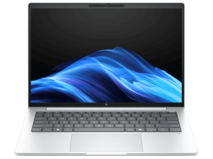 HP EliteBook 8 35.6 cm (14) G1i Next Gen AI PC, Silver - 35.56 cm (14) - Glacier silver aluminium (C27V7PT)