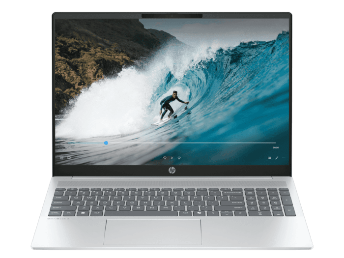 HP OmniBook 5 40.6 cm (16) Laptop 16-ba1789TU, Silver - 40.6 cm (16) - Glacier silver aluminum (BG1P2PA)