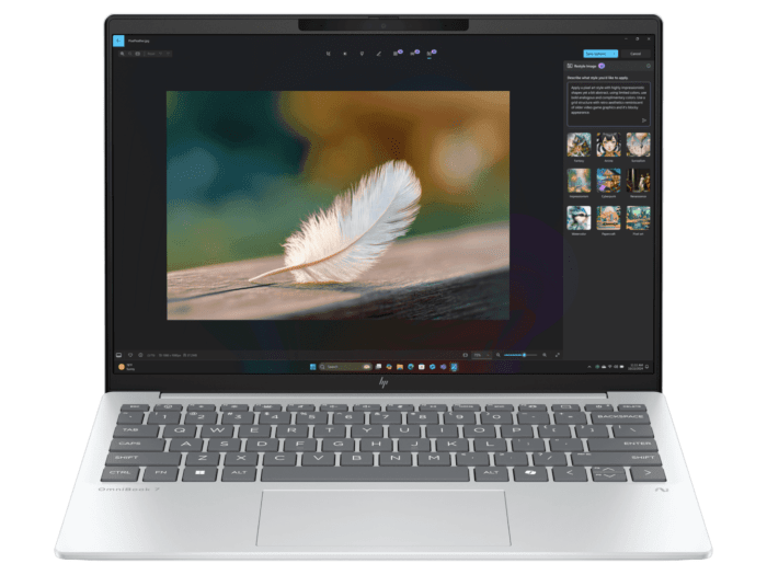 HP OmniBook 7 Aero Next Gen AI 13-bg1456AU, Silver