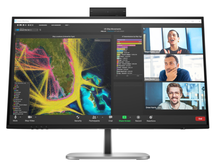 HP Series 5 Pro 27 QHD USB-C Conferencing Monitor - 527pm - 68.6 cm (27) (9E0Y9UT)